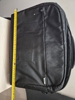Incase Black Laptop Messenger Bag 15" 16" Padded Briefcase Shoulder Bag